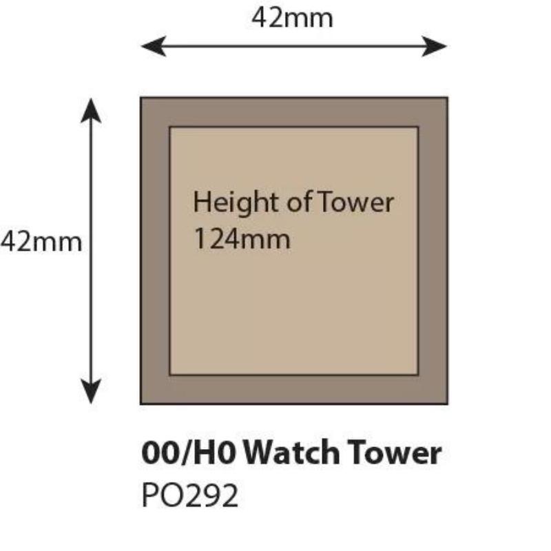 Metcalfe OO/HO Watch Tower